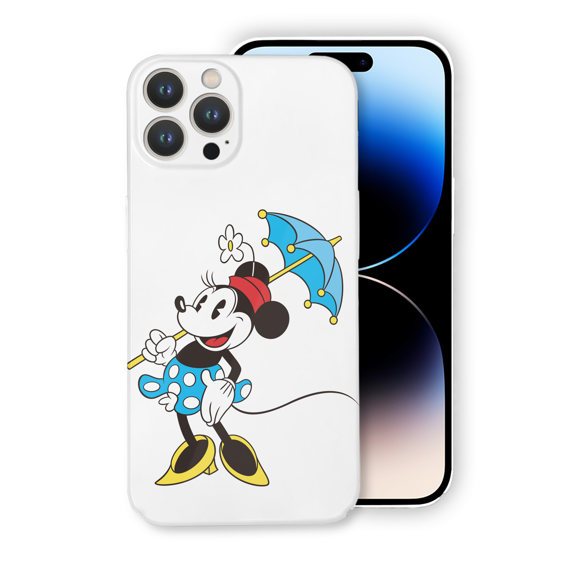 （画像用） ミッキーマウス Mickey Mouse 【iPhone 14シリーズ対応】ハードケース
